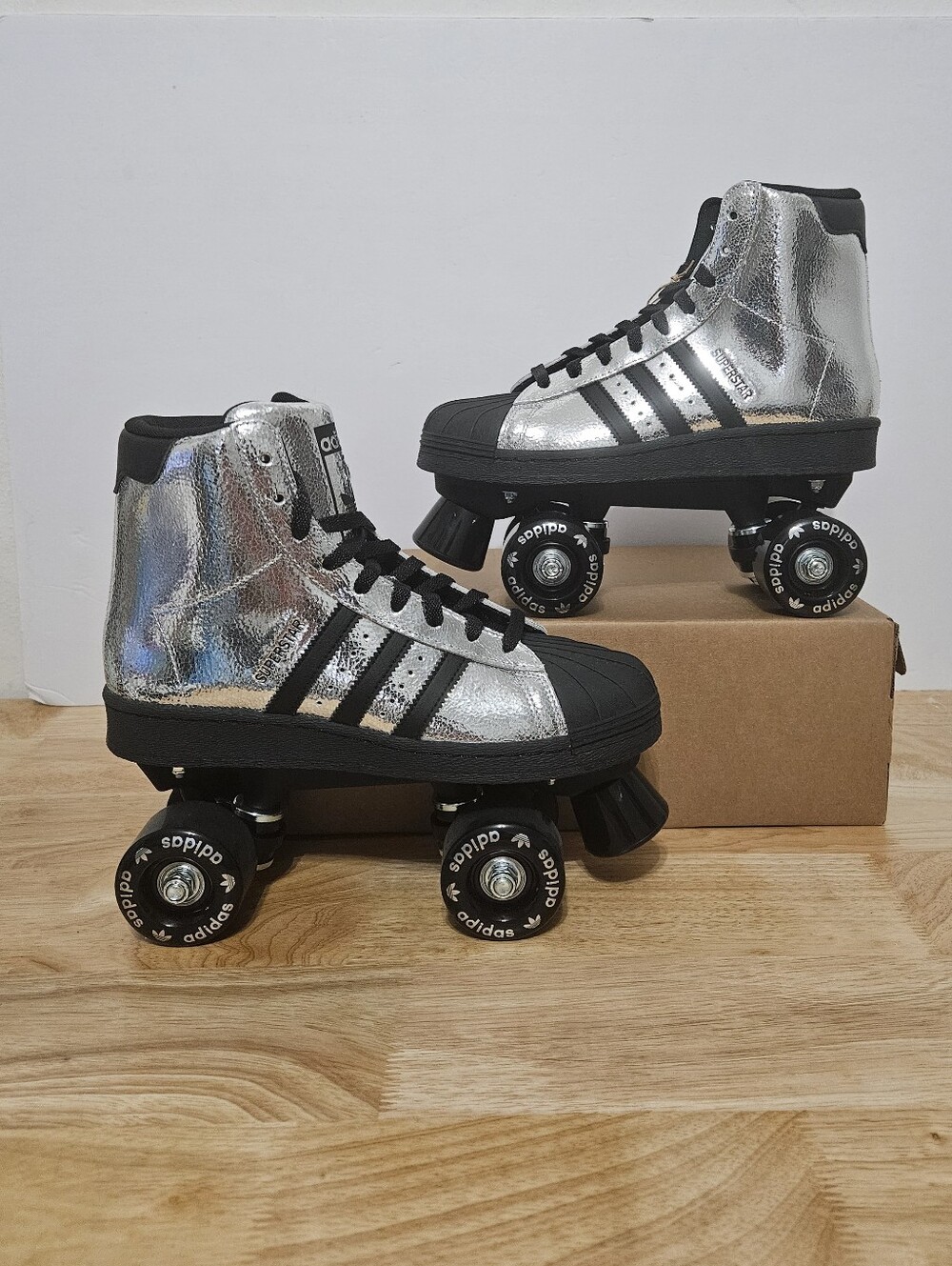 Adidas SuperStar 82 Skate Metallic Silver